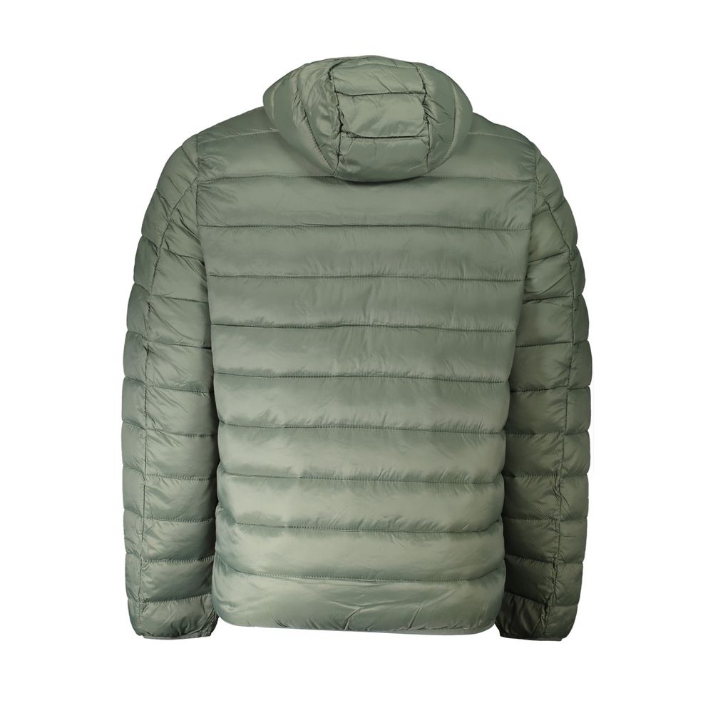 Green Polyamide Men's Jacket