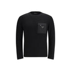 Black Wool Sweatshirt