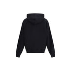 Schwarzes Baumwollsweatshirt