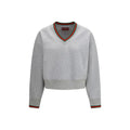 Gray Cotton Sweatshirt