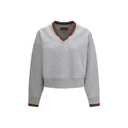 Gray Cotton Sweatshirt