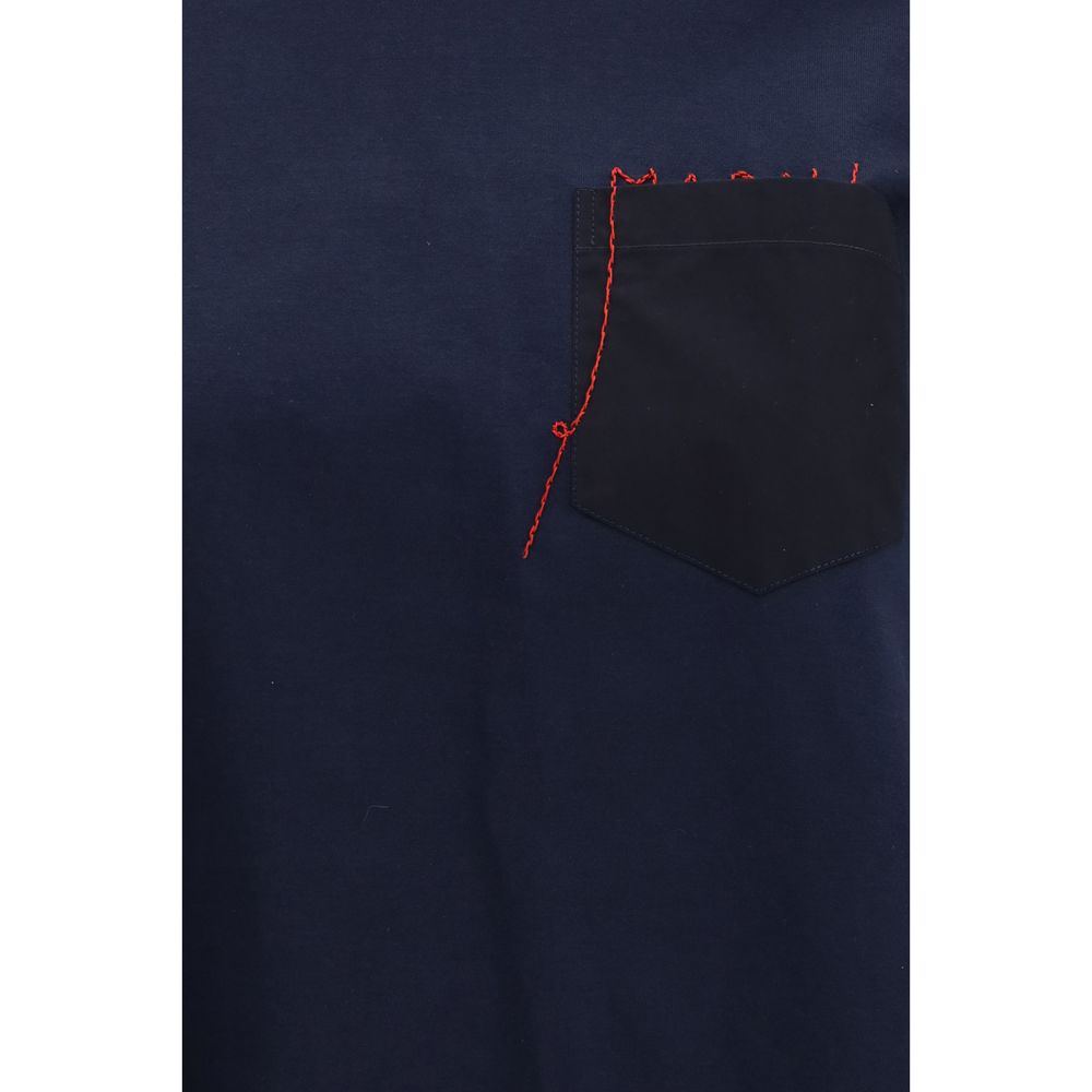 Blue Cotton T-Shirt