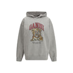 Graues Baumwoll-Sweatshirt