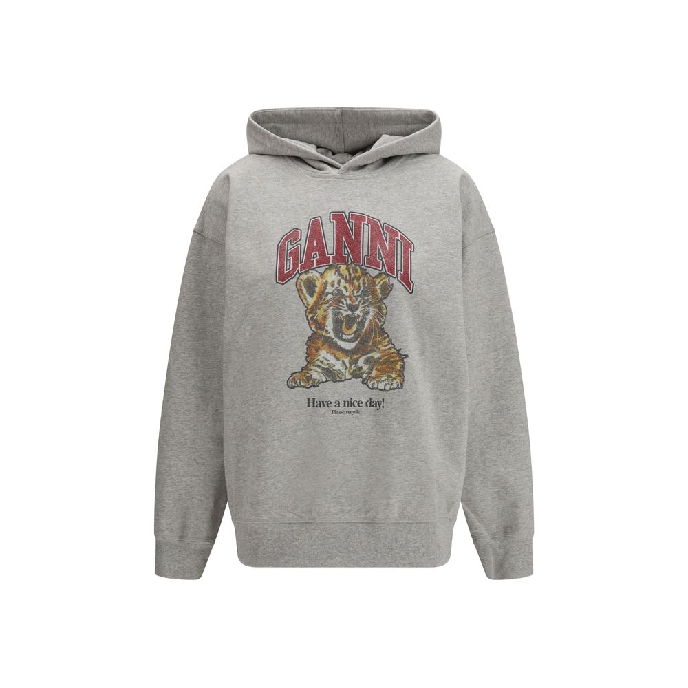 Graues Baumwoll-Sweatshirt