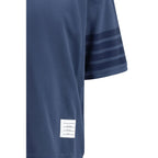 Abbigliamento sportivo in cotone blu