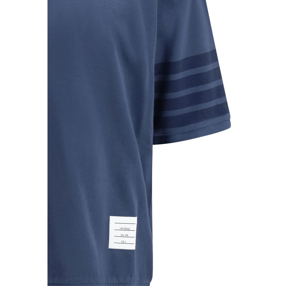 Abbigliamento sportivo in cotone blu
