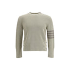 Beiges Baumwoll-Sweatshirt