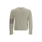 Beiges Baumwoll-Sweatshirt