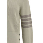 Beiges Baumwoll-Sweatshirt