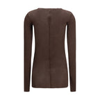 Brown Cotton Sportswear