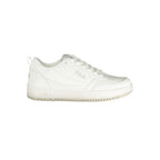 Weißer Damen-Sneaker aus Polyurethan