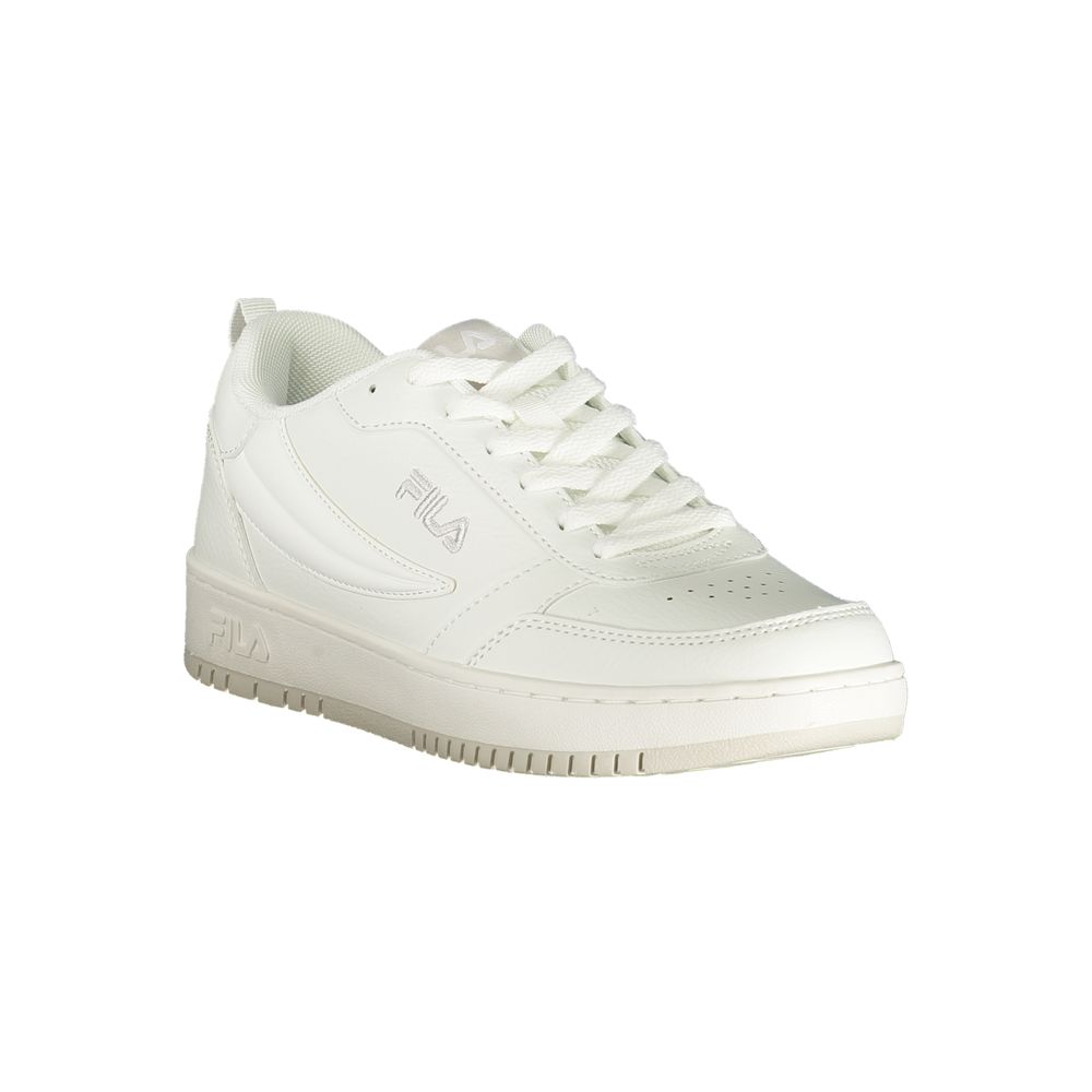 Weißer Damen-Sneaker aus Polyurethan