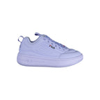 Blue Polyester Women Sneaker