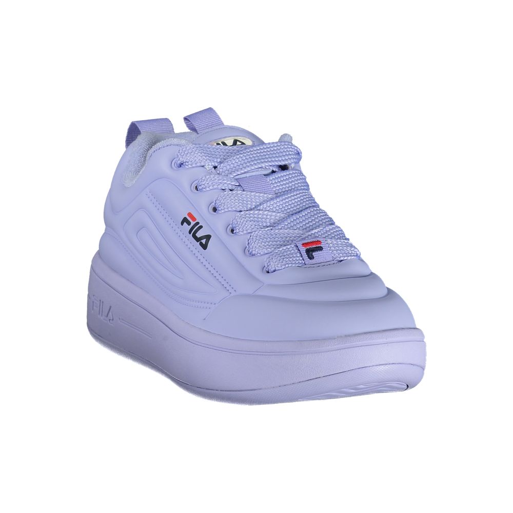 Blue Polyester Women Sneaker