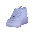 Blue Polyester Women Sneaker