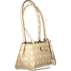 Damenhandtasche aus Polyurethan in Beige