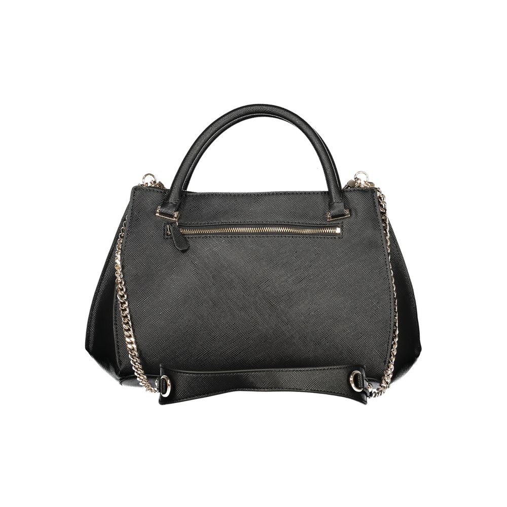 Schwarze Polyethylen-Handtasche
