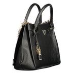Schwarze Polyethylen-Handtasche