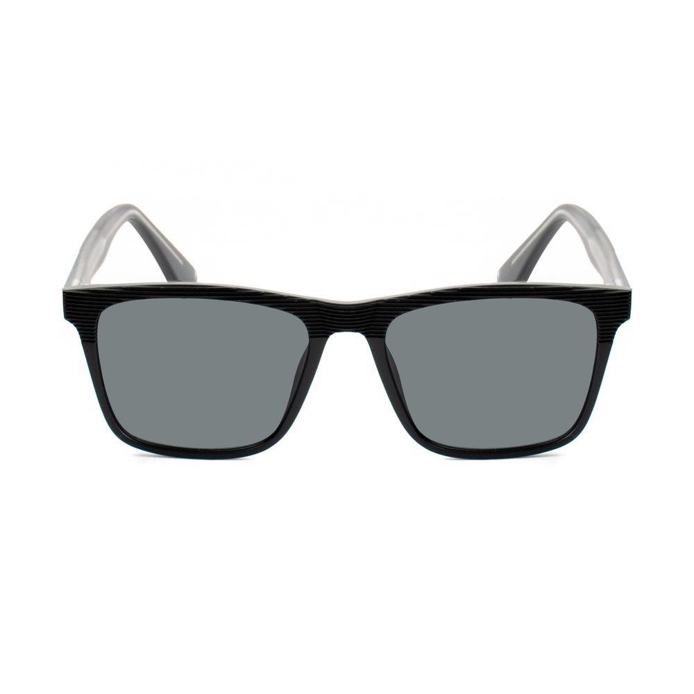 Schwarze Sonnenbrille aus Azetat