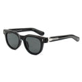 Sonnenbrille aus schwarzem Acetat