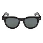 Sonnenbrille aus schwarzem Acetat