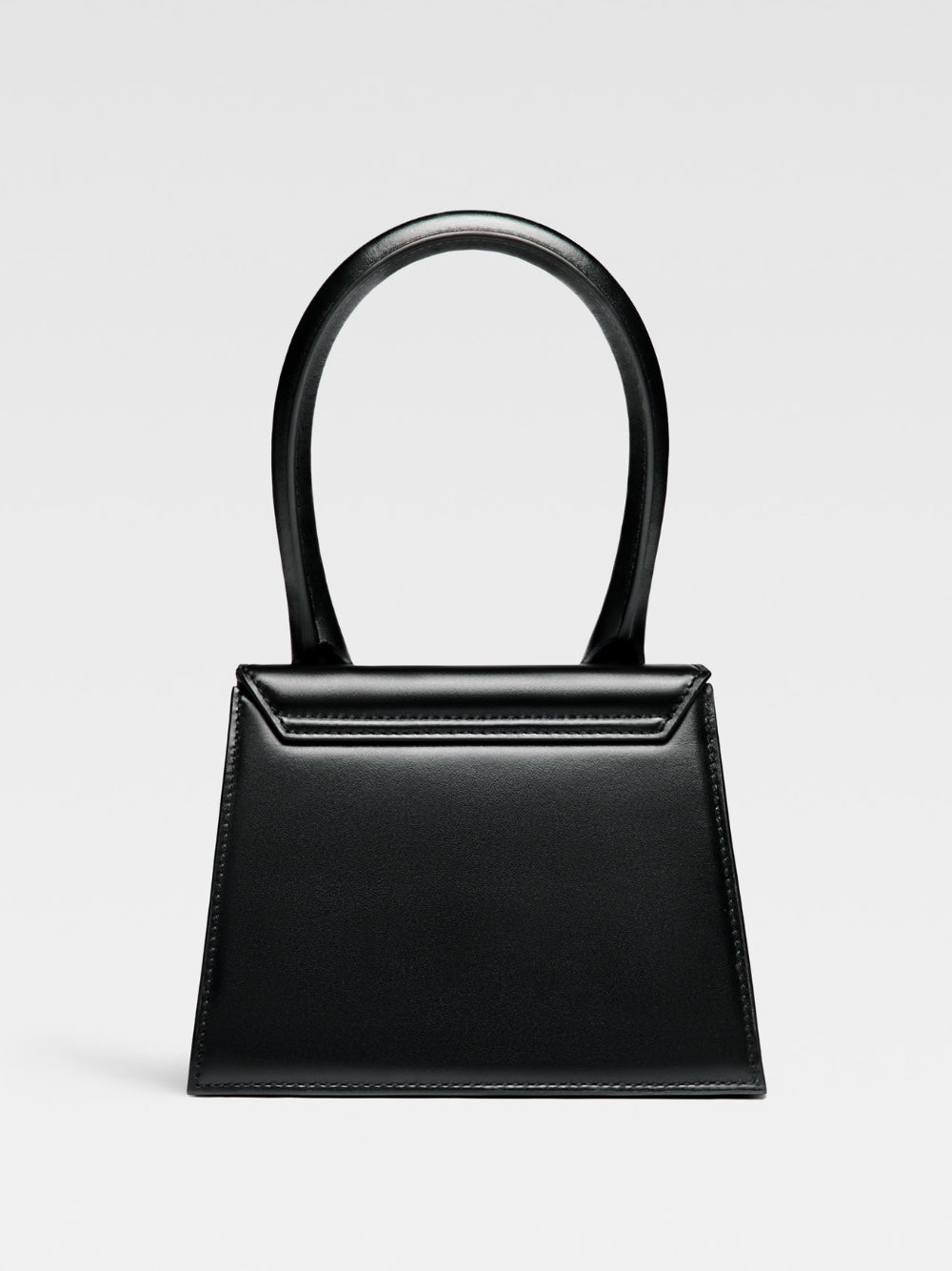 Schwarze Le Chiquito Moyen Tasche aus Leder