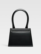 Schwarze Le Chiquito Moyen Tasche aus Leder