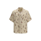 Multicolor Silk Pattern Shirt