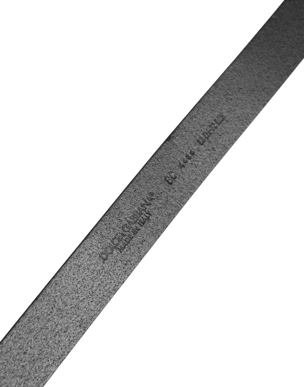 Herren Gürtel aus schwarzem Leder mit Metallschnalle