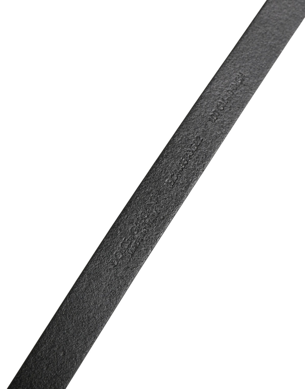 Herrengürtel aus schwarzem Leder mit klassischer Metallschnalle