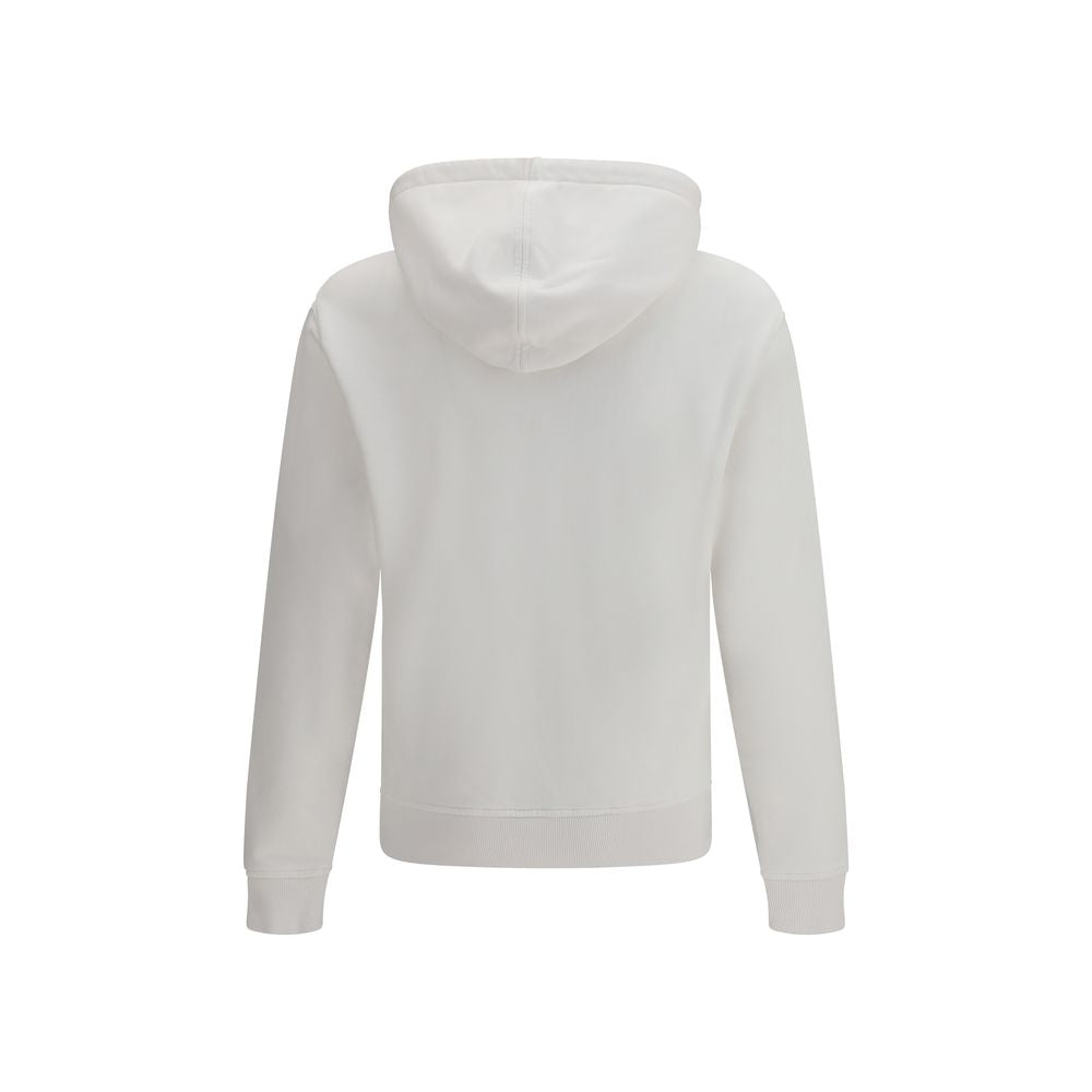 Weißes Baumwollsweatshirt
