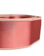 Gürtel für Damen aus pinkfarbenem Seidensatin mit Taillengürtel