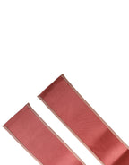 Gürtel für Damen aus pinkfarbenem Seidensatin mit Taillengürtel