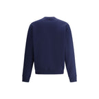 Blaues Baumwoll-Sweatshirt