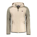 Beige Polyester Herrenjacke