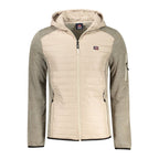 Beige Polyester Herrenjacke