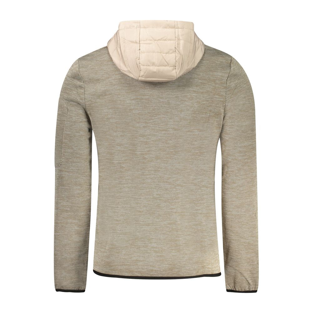 Beige Polyester Herrenjacke