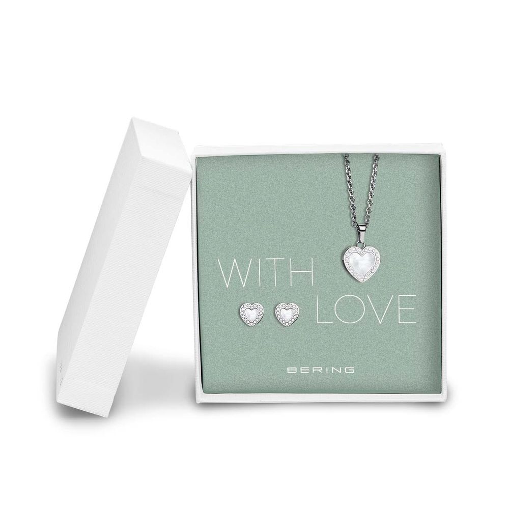 Gray Stainless Steel Necklace
