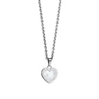 Gray Stainless Steel Necklace