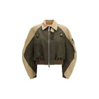 Zweifarbiger Baumwoll-Blouson