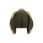 Zweifarbiger Baumwoll-Blouson