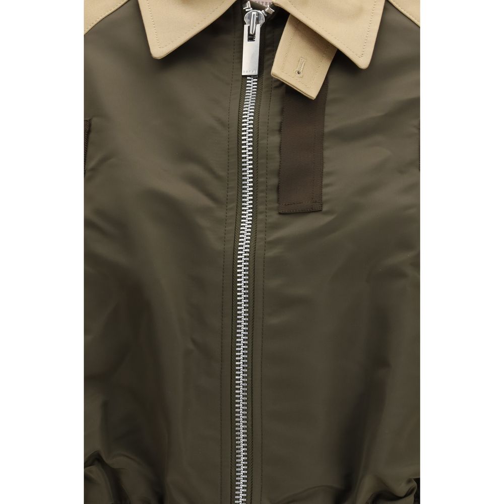 Zweifarbiger Baumwoll-Blouson