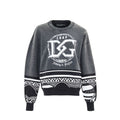Schwarzes Baumwollsweatshirt