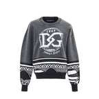 Schwarzes Baumwollsweatshirt