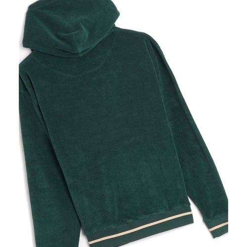 Zweifarbiger Baumwoll-Hoodie