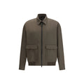 Bicolor Wool Coat