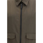 Bicolor Wool Coat