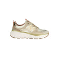 Beige Polyurethan Damen-Sneaker