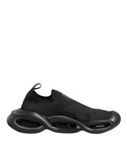 Black Slip On Wave Low Top Sneakers Shoes