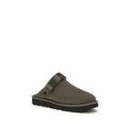 Brown Calf Leather Bos Taurus Mules